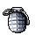 Silver Shrapnel Grenade